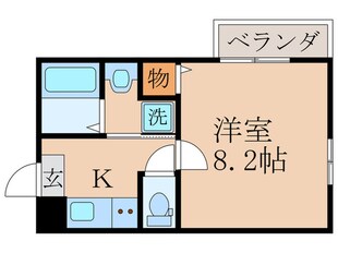 アヴニール京都墨染の物件間取画像